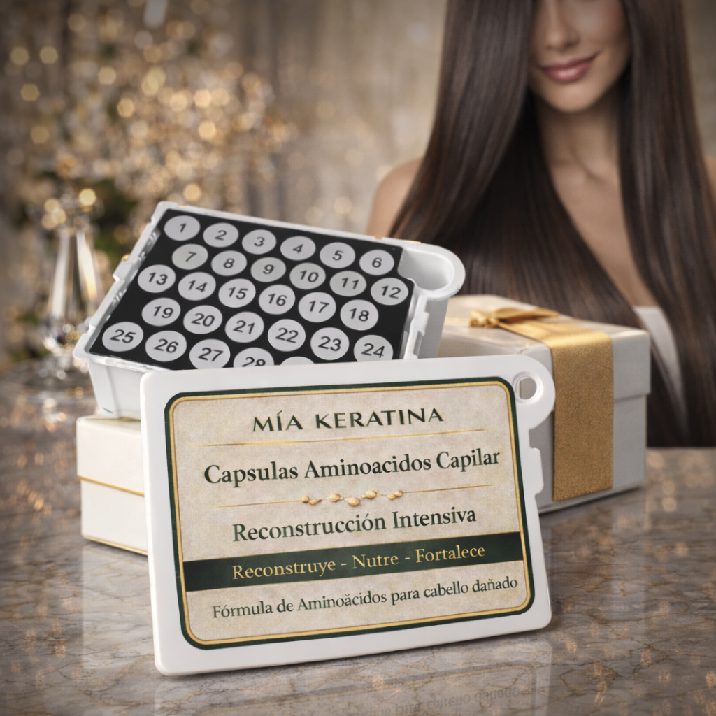 Hair Amino Acid Capsules – Strengthen, Rebuild & Nourish from Root to Tip