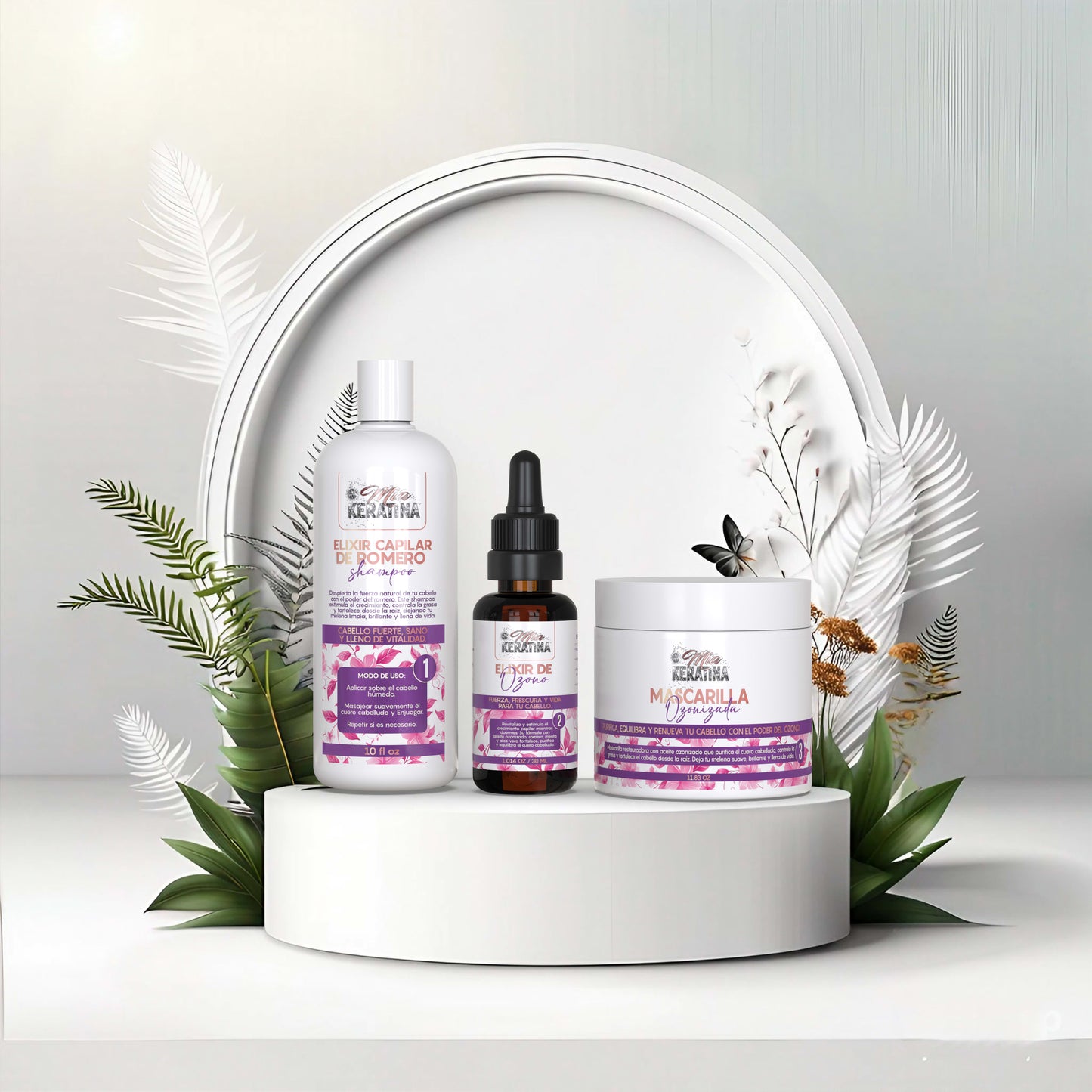 Ozonized Rosemary Hair Elixir – Stimulate Growth & Strengthen Weak Hair