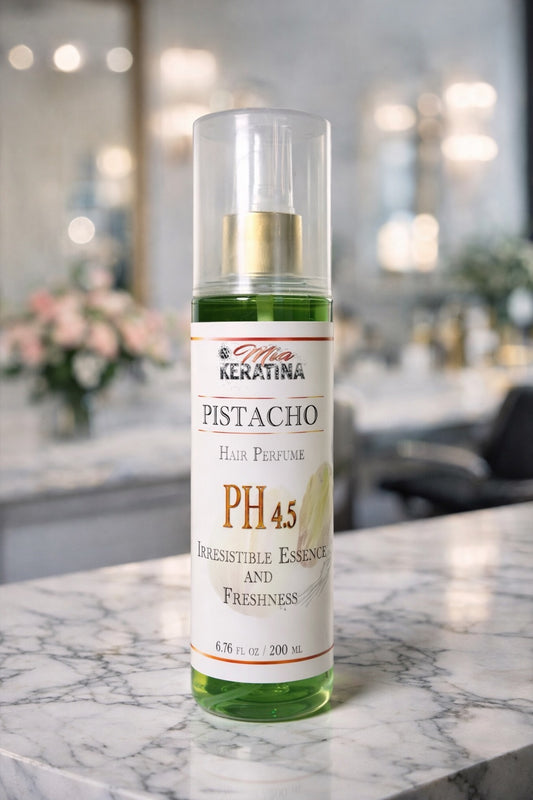 Pistachio & Salted Caramel Hair Perfume – Long-Lasting Fragrance for Silky Hair