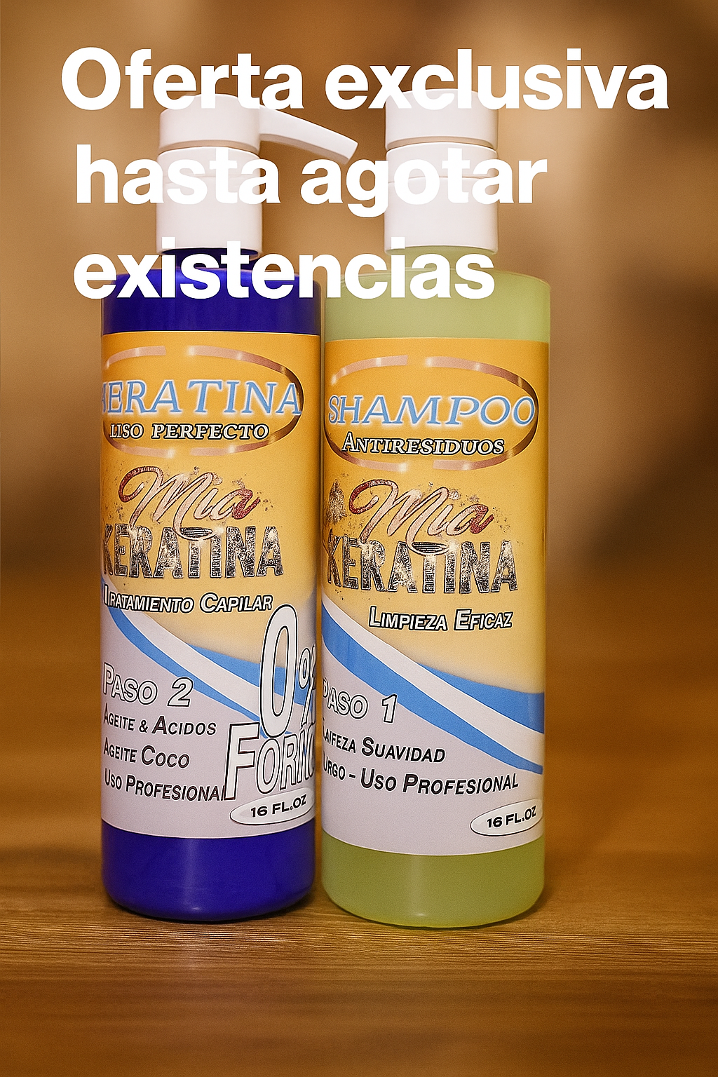 Keratina Liso Perfecto - Shampoo Antiresiduos