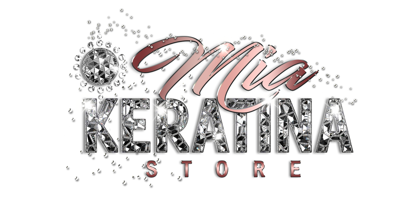 "Logo oficial de MiaKeratina – Tratamientos de alisado sin formol y productos profesionales para el cuidado del cabello en https://miakeratina.com/"